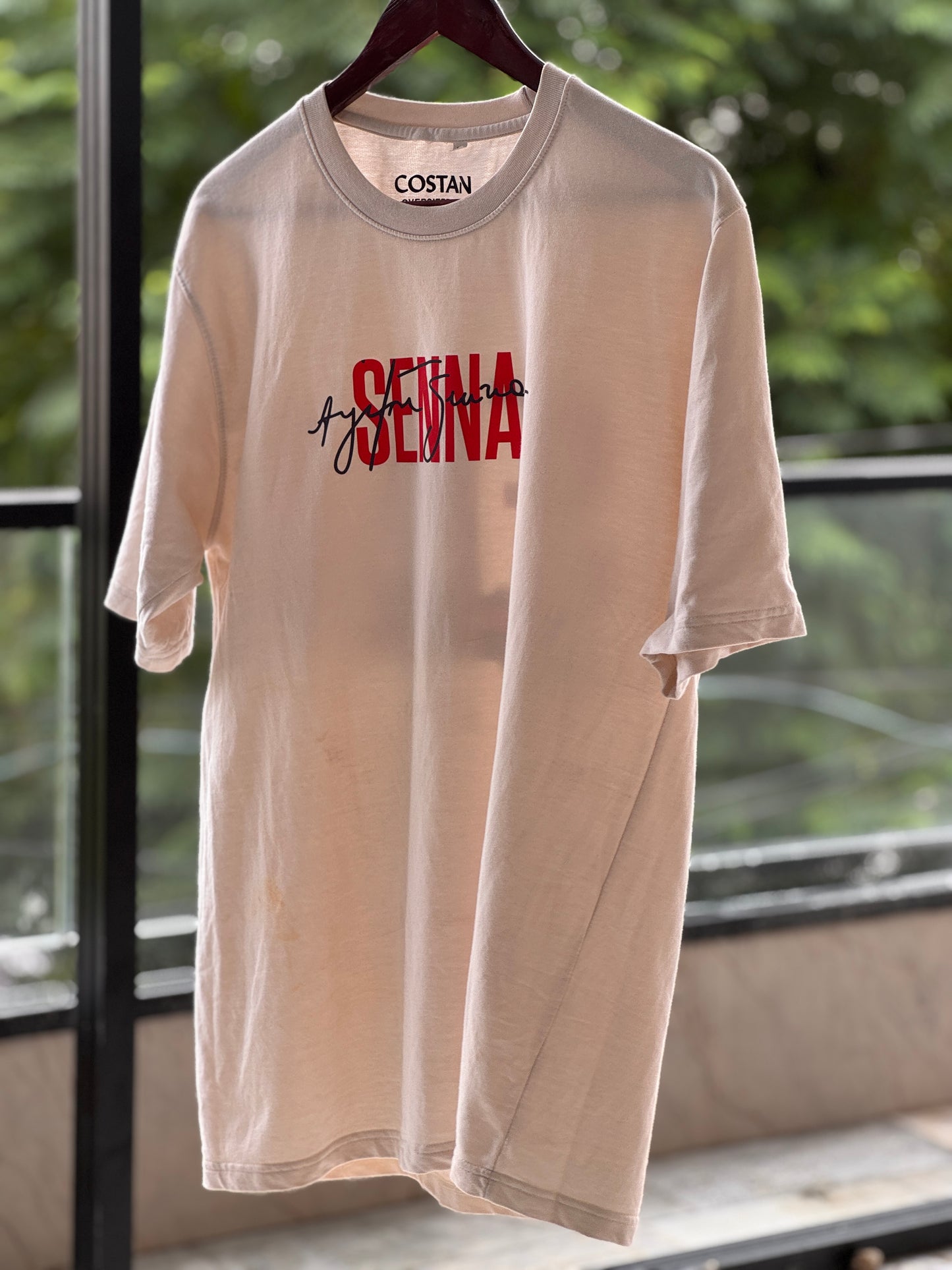Ayrton Senna Legacy Tee – Premium 260 GSM Terry Cotton