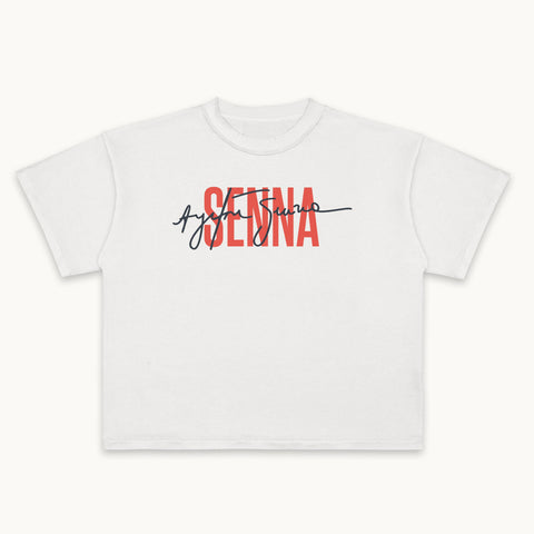 Ayrton Senna Legacy Tee – Premium 260 GSM Terry Cotton